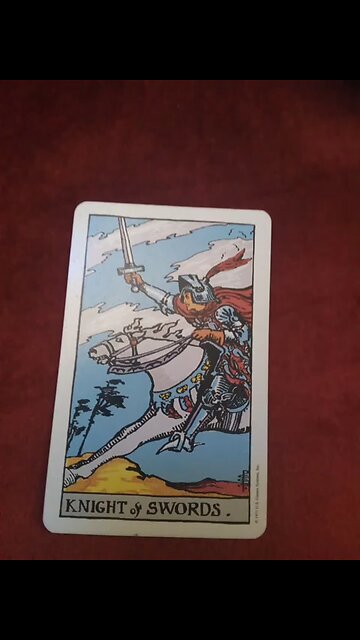 Forgiving The Past to Move Into The Future: A Lesson From The Knight of Swords.