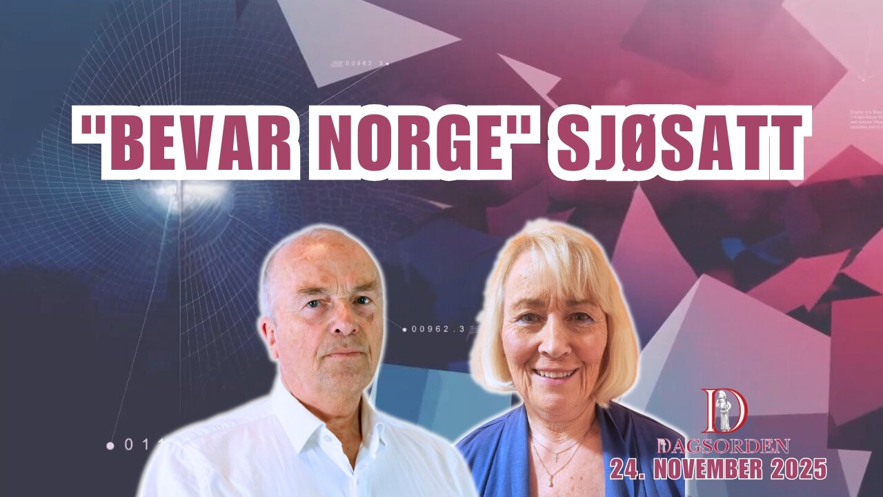"Bevar Norge" sjøsatt | Dagsorden 25. November 2025
