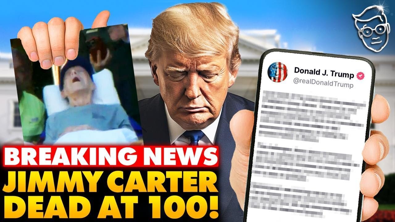 President Jimmy Carter DIES at Age 100 | Trump Responds! - 12/29/24