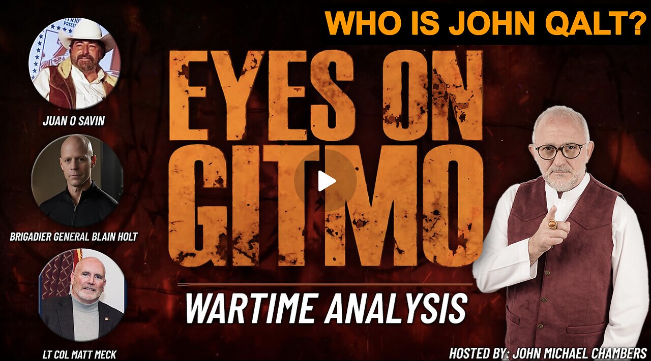 JMC W/ Eyes on Gitmo | Military Insiders Reveal the Coming Tribunals & Threats to the Homeland