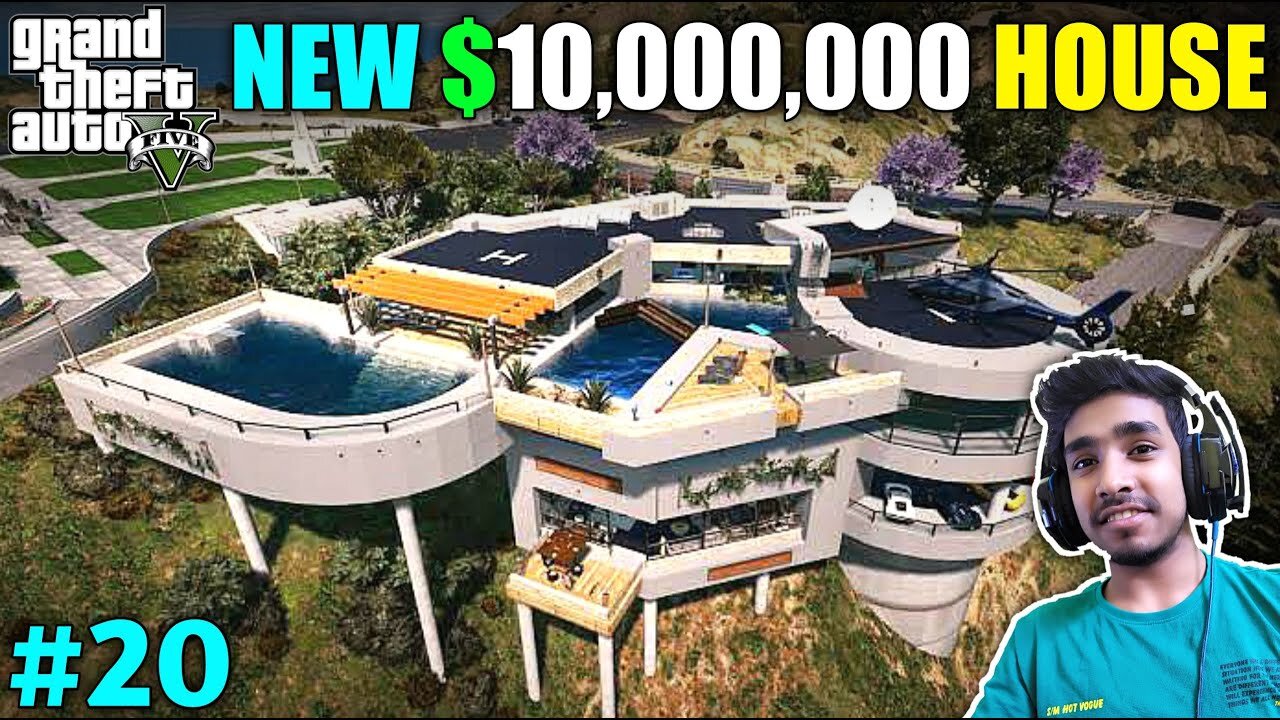 HE GIFTED ME NEW LUXURY HOUSE GTA V GAMEPLAY #20