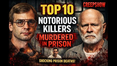Top 10 Notorious Killers Who Were Murdered In Prison ⚖️🩸 | Creepshow
