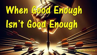 BREAK FREE From Spiritual Compromise: Why Settling for "Good Enough" is Destroying Your Victory