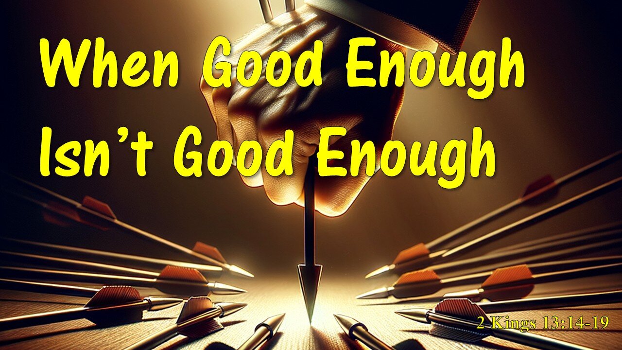 BREAK FREE From Spiritual Compromise: Why Settling for "Good Enough" is Destroying Your Victory