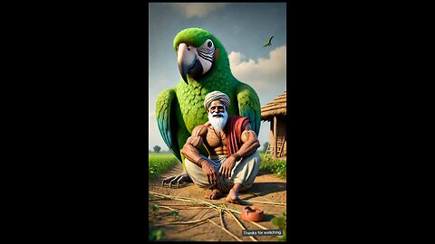 Big parrot