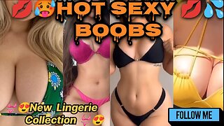 Hot Girl 😍 on Bra👙| Bikni Model 😍🥵💋 | New Bra & Panty set 💦 | Lingerie Collection with Models