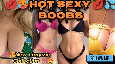 Hot Girl 😍 on Bra👙| Bikni Model 😍🥵💋 | New Bra & Panty set 💦 | Lingerie Collection with Models