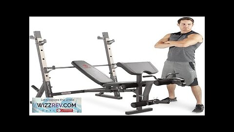 Marcy Olympic Weight Bench with Preacher Curl Pad and Leg Developer Review