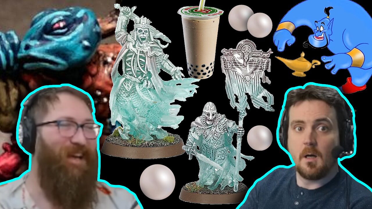 Army of the Dead Miniatures - Genie Wishes - Forever Party - Tom and Ben