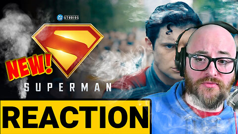 NEW! Superman Trailer | REACTION