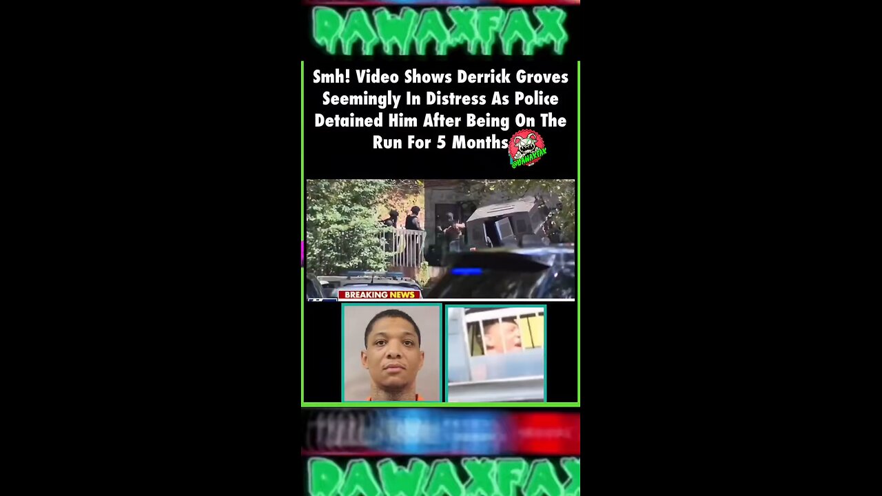 First pictures released of escaped #NewOrleansinmate #DerrickGroves being arrested at a home in