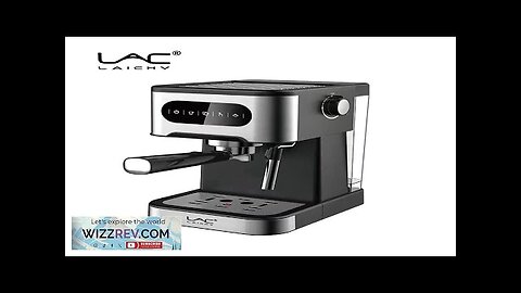 LAC Household High Pressure Espresso Coffee Maker 15 Bar Italy Bump Espresso Review