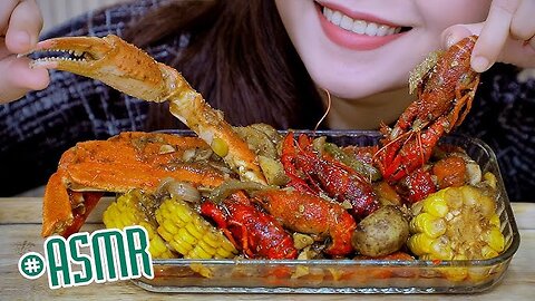 SMR Cajun Boil Mukbang | Eating Sounds No Talking | Audio Fail Friday