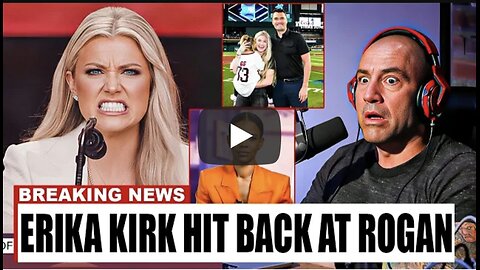 Erika Kirk Powerfully Fires Back at Joe Rogan’s Controversial Remarks