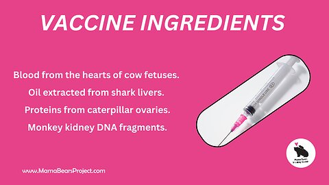 WOULD YOU STILL GIVE IT TO YOUR CHILD IF YOU KNEW THE INGREDIENTS?