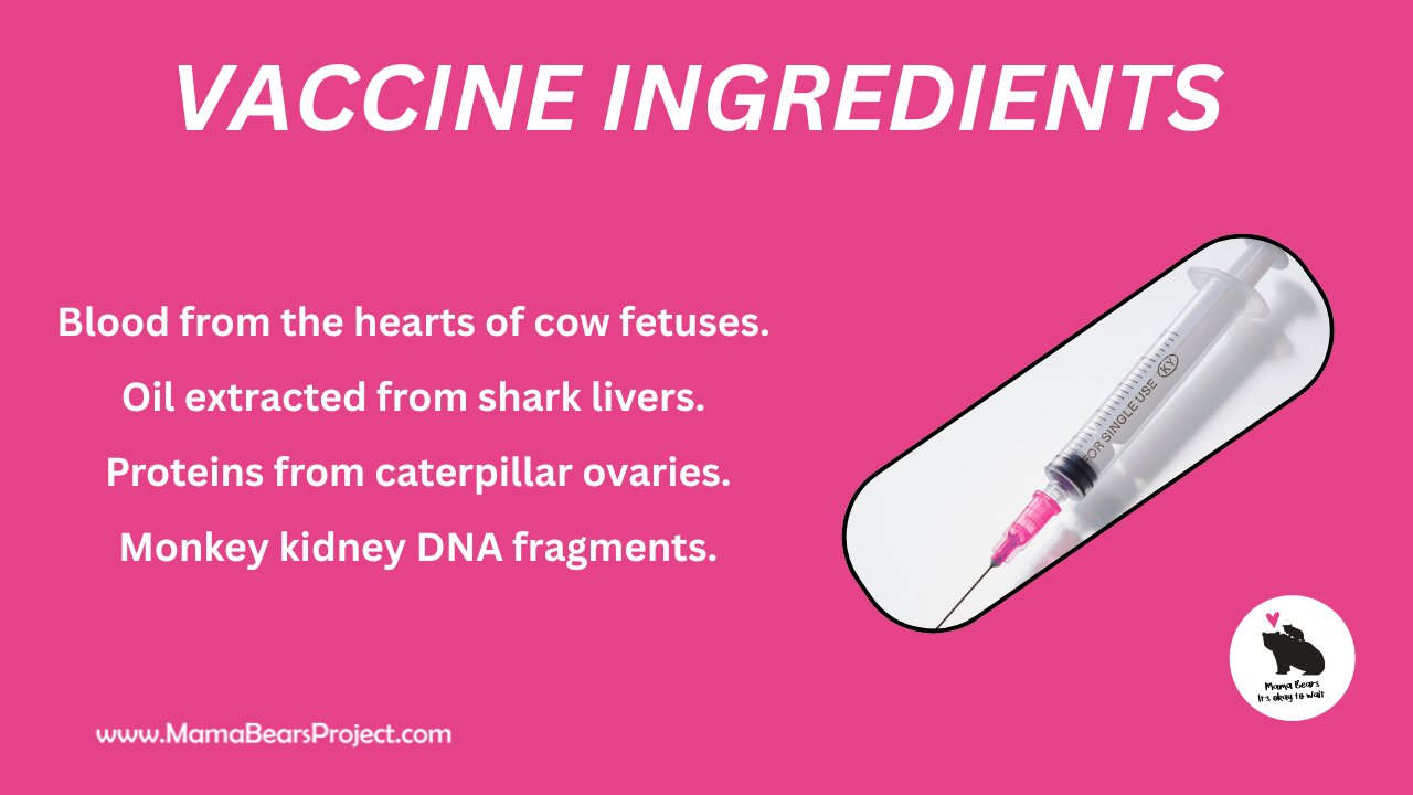 WOULD YOU STILL GIVE IT TO YOUR CHILD IF YOU KNEW THE INGREDIENTS?