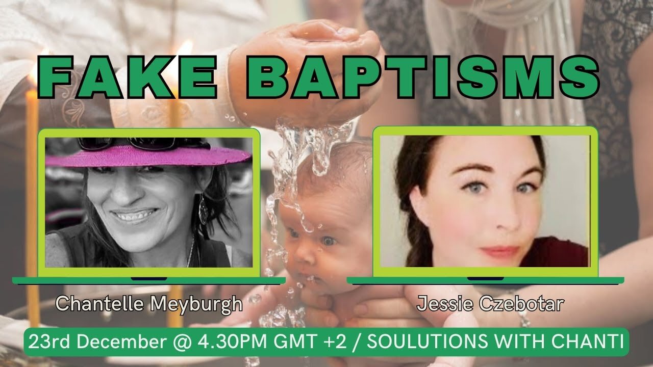 Fake Baptisms with Jessie Czebotar