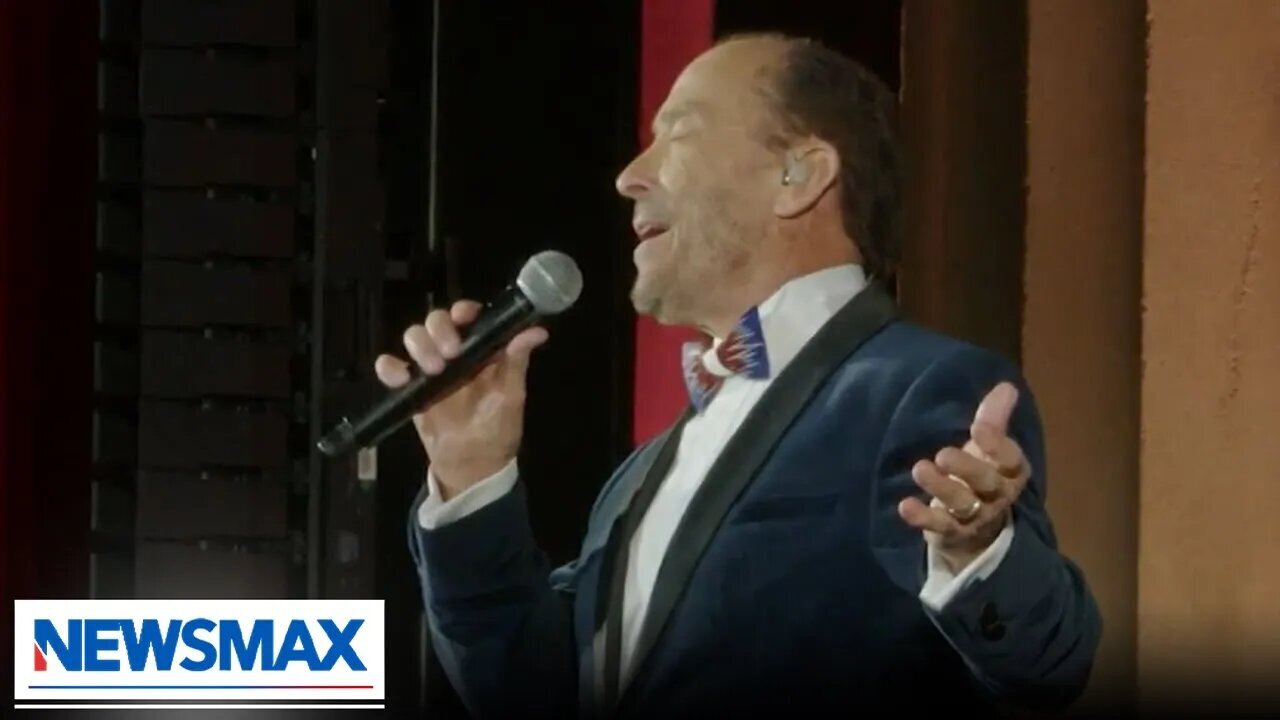 Lee Greenwood performs at NEWSMAX Inauguration Celebration