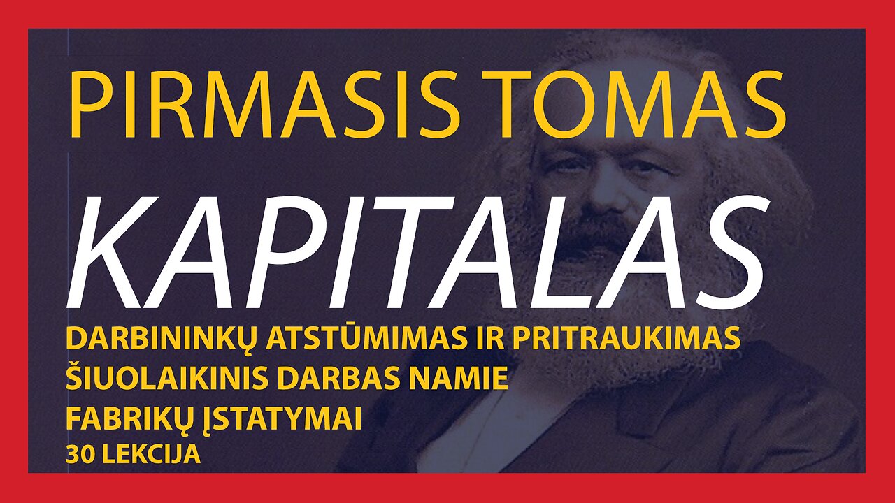 #Teorija. Mašinos ir stambioji pramonė [Darbininkų atstūmimas ir pritraukimas/fabrikų įstatymai]