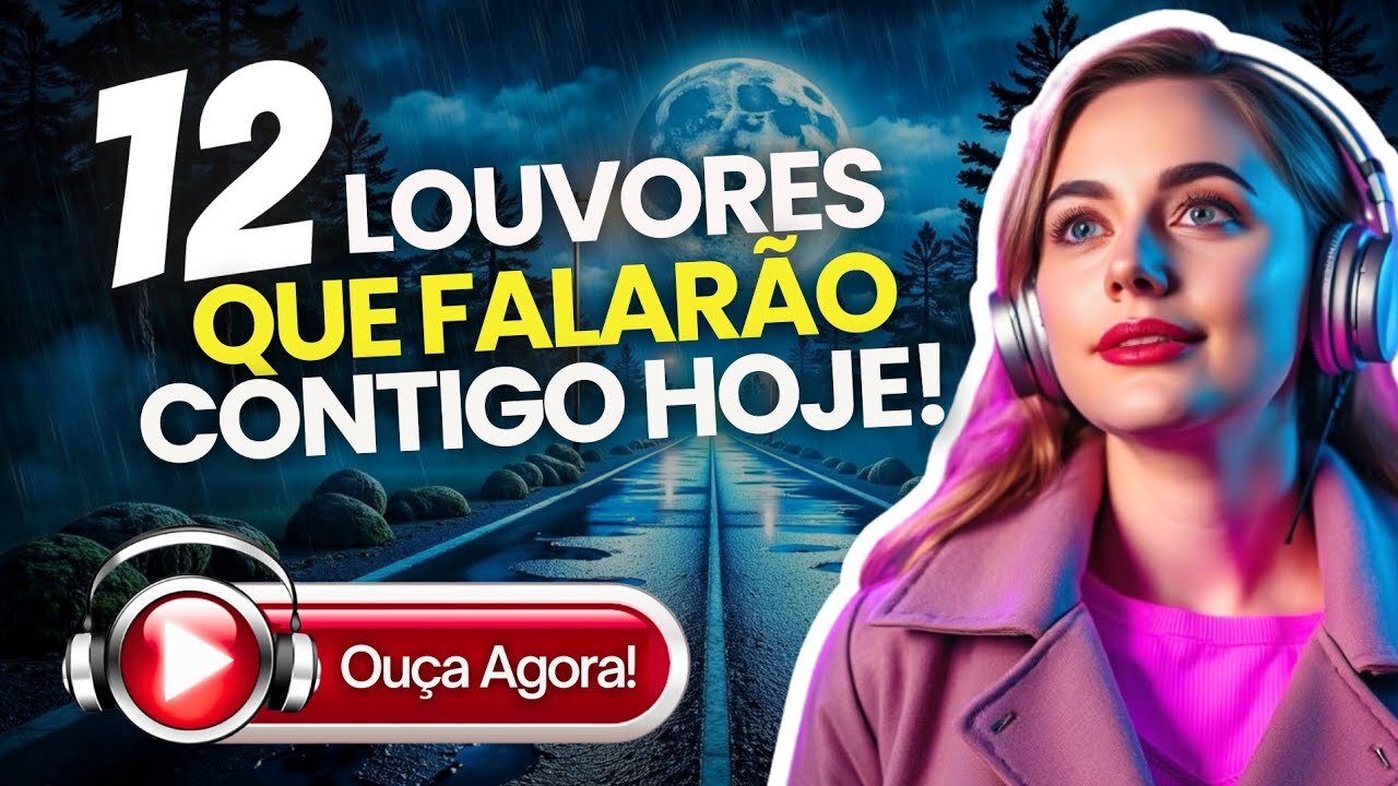 🎶12 Louvores para Abençoar a Sua Vida - Adoração Que Toca o Coração de Deus 📻
