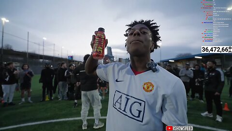 🔴IShowSpeed irl $10,000 1v1 Football Tournament ⚽️ (UK Edition 🇬🇧)