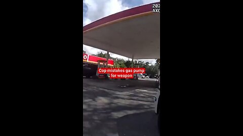 Police confront man in Florida after mistaking gas pump nozzle for a weapon #Florida #Police #japd