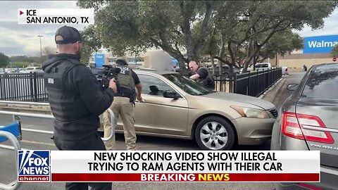 New Video Shows Illegal Immigrant Allegedly Trying To Ram ICE Agents With Car In San Antonio, Texas
