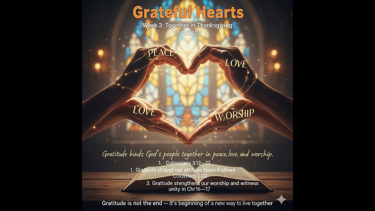 Together in Thanksgiving