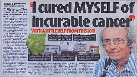 What if the cure for cancer has been known for more than a century?