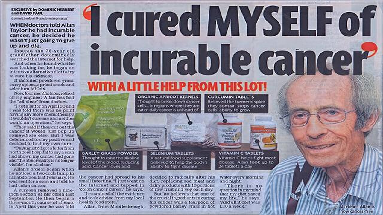 What if the cure for cancer has been known for more than a century?