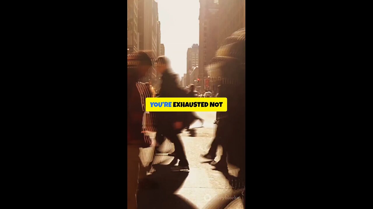 You’re Not Tired of Life 💭 You’re Tired of Rushing Through It 🐢🌿✨