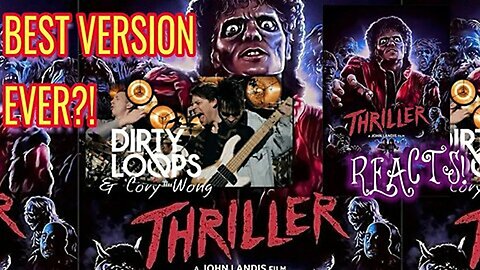 "THRILLER" (Michael Jackson Cover) - CORY WONG & DIRTY LOOPS | BAD DAD REACTION