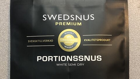 SwedSnus / SnusRoom.com Whisky Snus Review