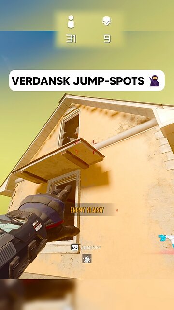 SNEAKY Jump-Spots on Verdansk 🥷 #warzone #callofduty #cod