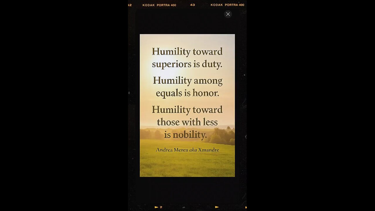 Humility