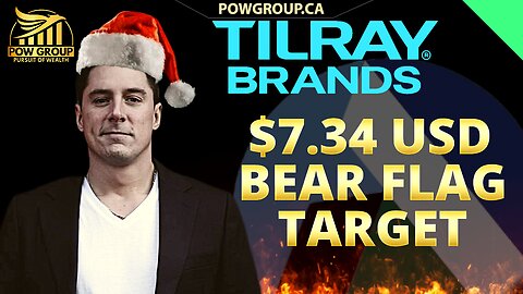 Tilray Brands Targeting $7.34USD After TLRY Confirms Bear Flag