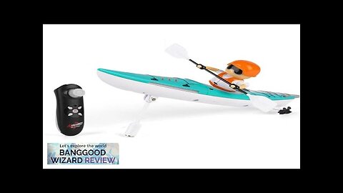 HC 810 RTR 2.4G RC Boat Colorful Paddle Remote Control Rowing LED Review