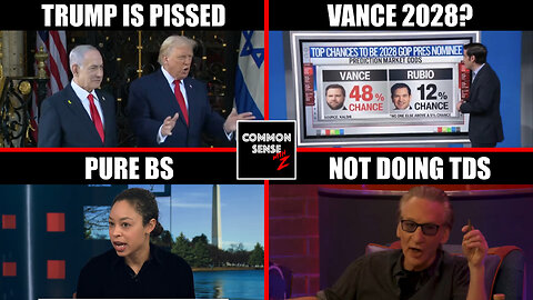 Trump Furious at Ukraine Over Putin Home Attack; JD Vance Dominates 2028 Poll; Maher Slams TDS Libs