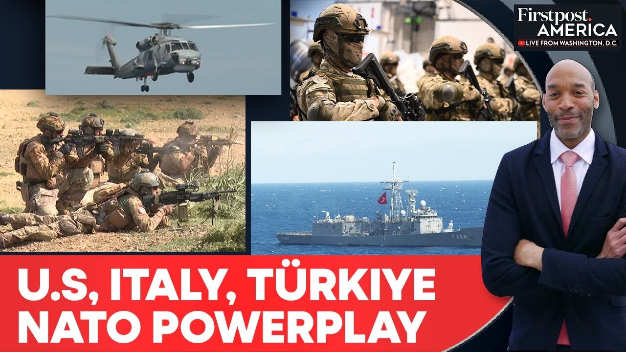 US, Turkey, Italy Join NATO Exercise Across Mediterranean Seas | Firstpost America | N18G