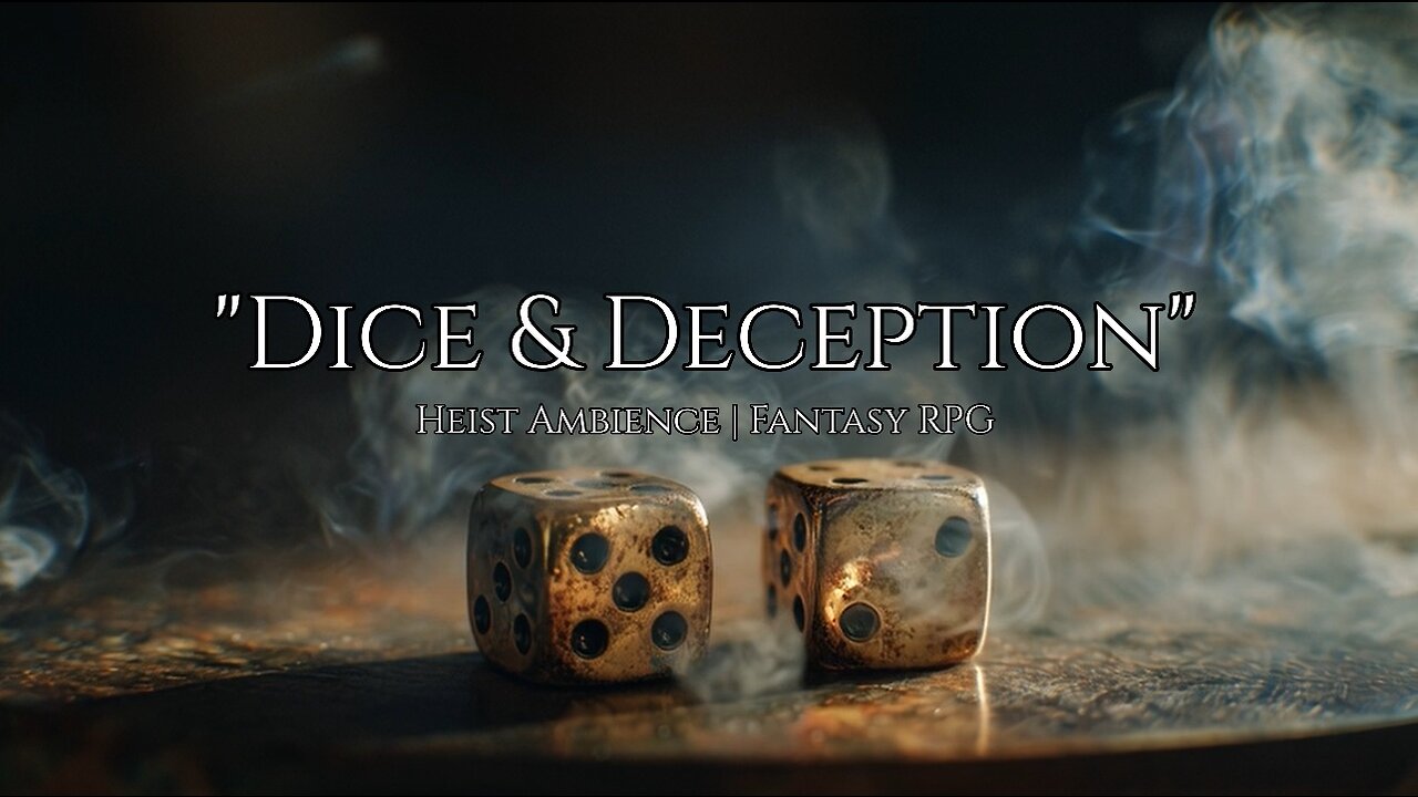 1 Hour Heist Ambience Music │ "Dice and Deception" │ Fantasy RPG