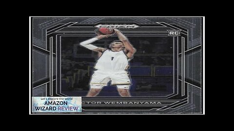 VICTOR WEMBANYAMA RC 2023-24 Panini Prizm Draft Picks #2 ROOKIE NM+-MT NBA Review