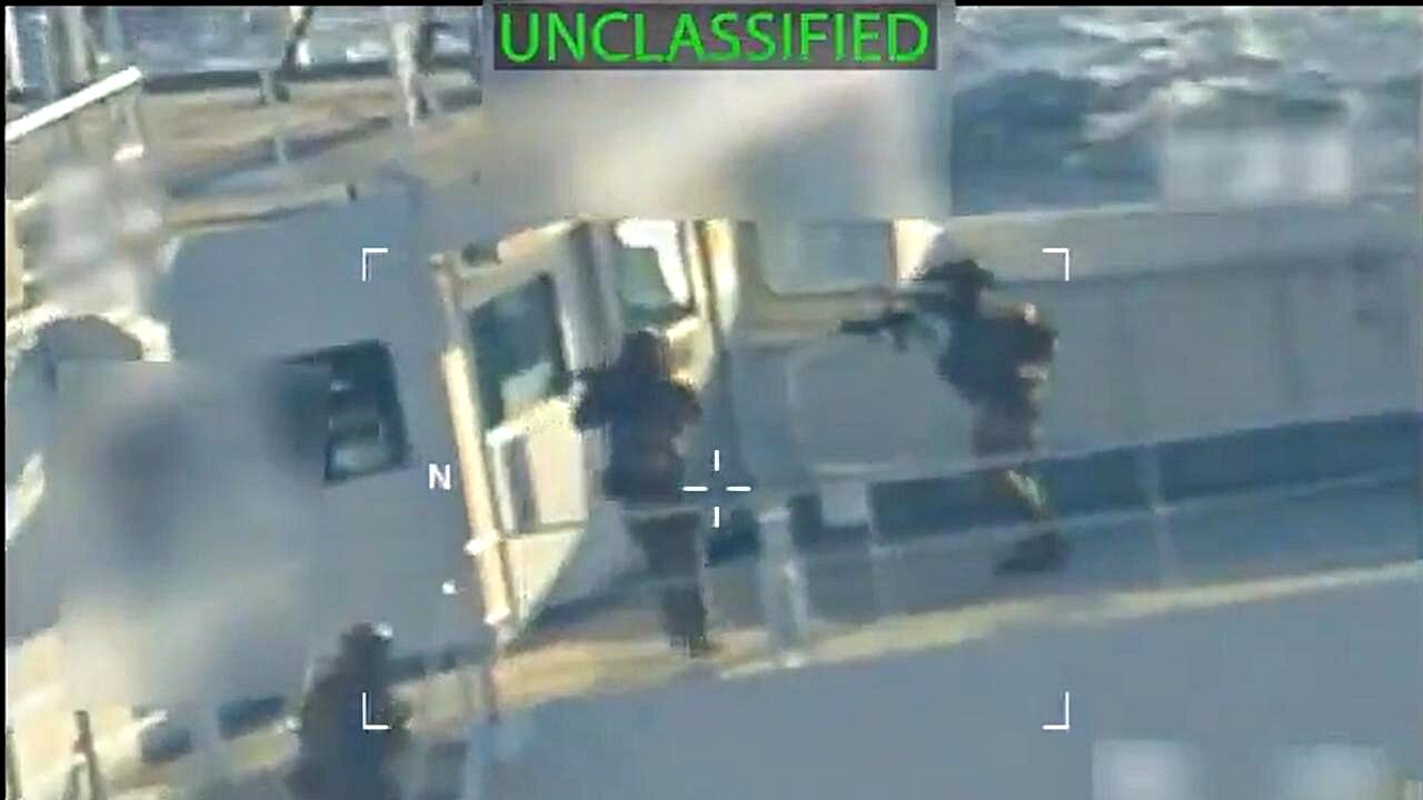 President Trump confirms the US Military has seized an oil tanker off the coast of Venezuela 12/10/25