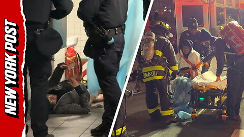 Man has pants set on fire on Times Square subway platform: cops