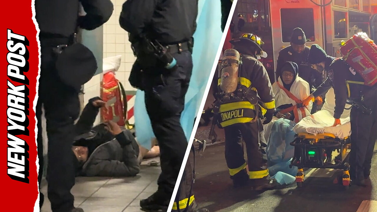 Man has pants set on fire on Times Square subway platform: cops