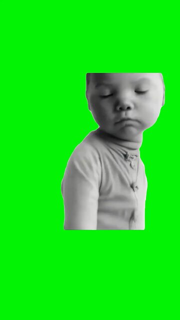 AI Baby | Green Screen #blowthisup #baby #aibaby #niche #fyp