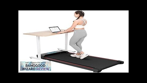 USA Direct Bominfit ZX1 Under Desk Treadmill 550W Power 6km/h Max Speed Review