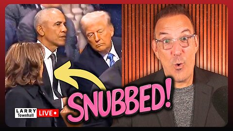 🚨 BREAKING: Kamala HUMILIATED by Ex-Presidents! Obama LOVES Trump?! | LARRY Live!