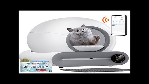 VEVOR 65L Self Cleaning Cat Litter Box with Odor Removal APP Control Review