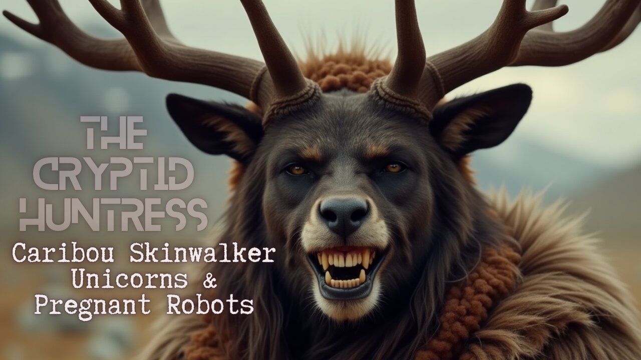 CARIBOU SKINWALKER, TRANSHUMANIST PREGNANT ROBOTS, UNICORNS AND AN ALIEN INVASION!