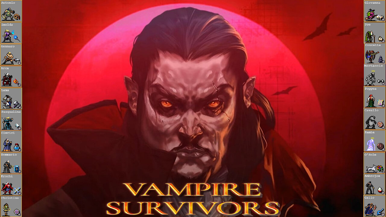 Vampire Survivors (PC) Stage - Inlaid Library (Krochi) Part38